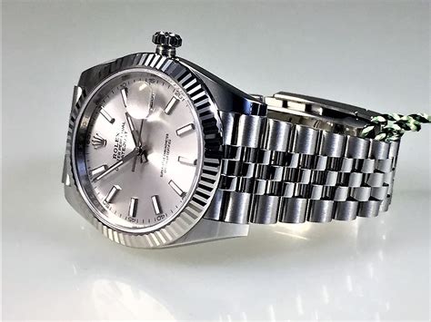 rolex silber